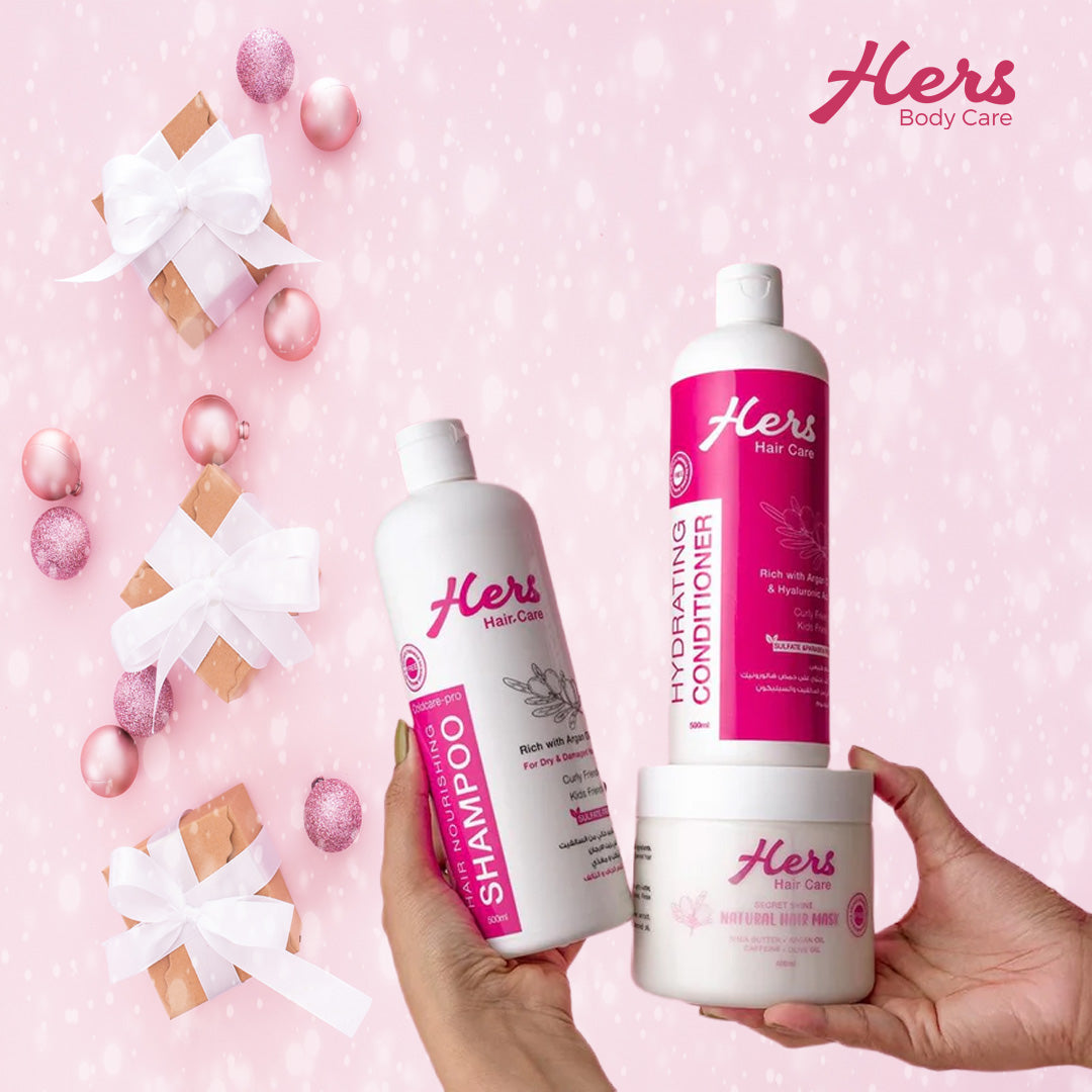 مجموعة العناية بالشعر من Hers