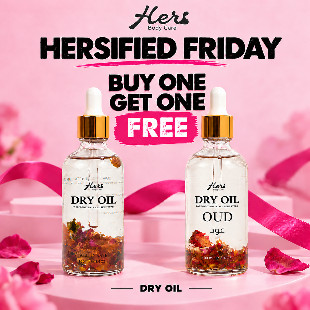 Hersified Friday – Dry Oil Buy 1 Get 1 Free