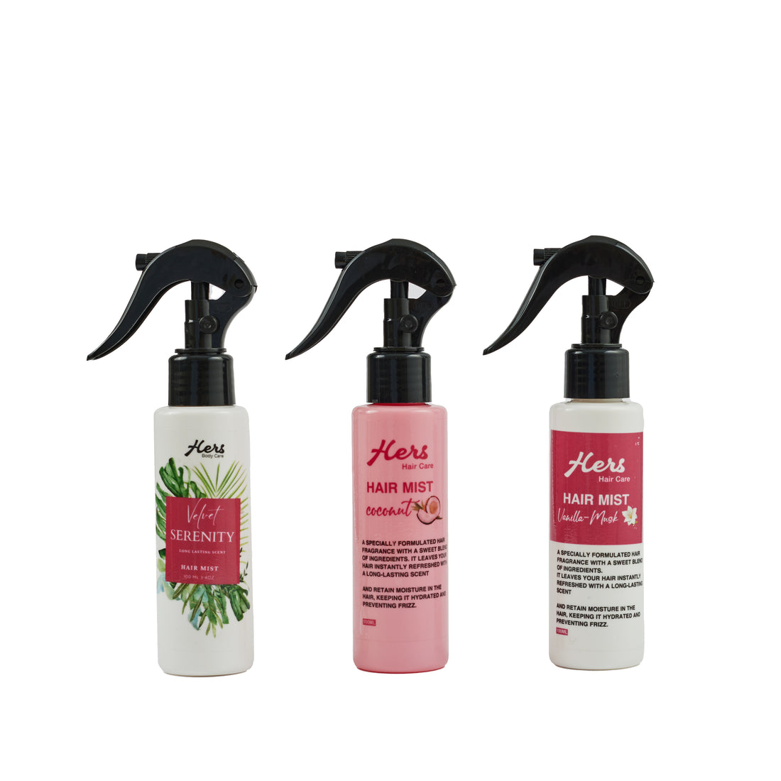 Fragrance Trio Hair mist Bundle