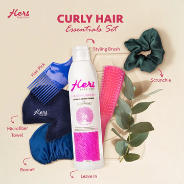 Curly hair essentials bundle