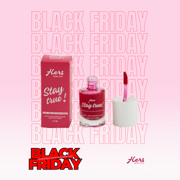 Hers's Stay true Tint  ( " pink  Shade " Lip & Cheek Tint)  Hyaluronic acid& collagen