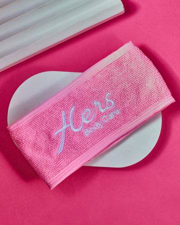 Spa Headband – Pink | Skincare & Makeup Hair Band