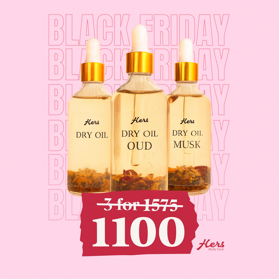 Dry Oil Bundle (Original + Oud + Musk)