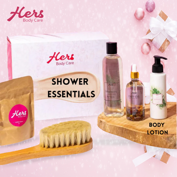 مجموعة مستلزمات الاستحمام