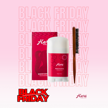 Wax N' Style + Hair Brush ( bundle )
