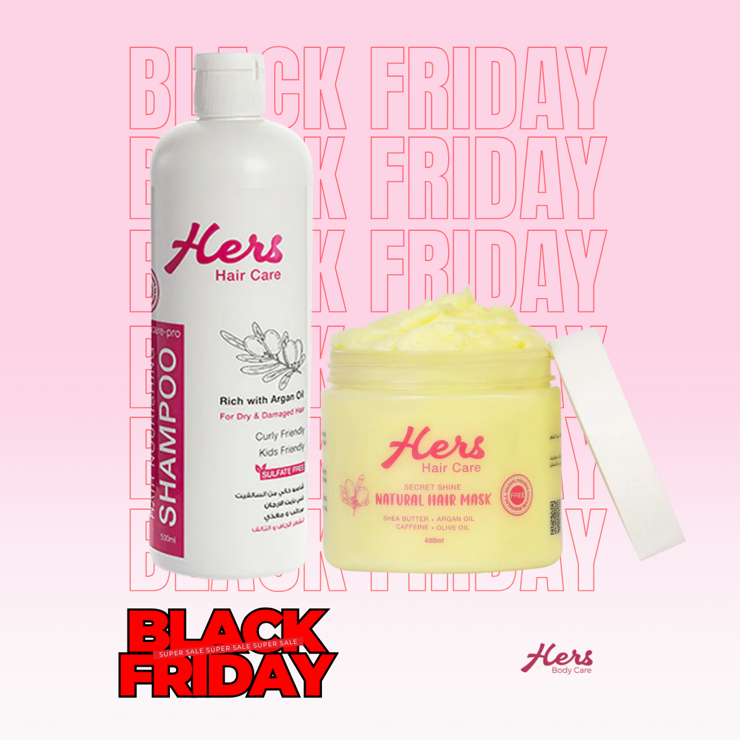 Shampoo& secret shine hair mask ( bundle )