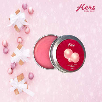 مرطب الشفاه الطبيعي من Hers (علكة الفقاعات)
